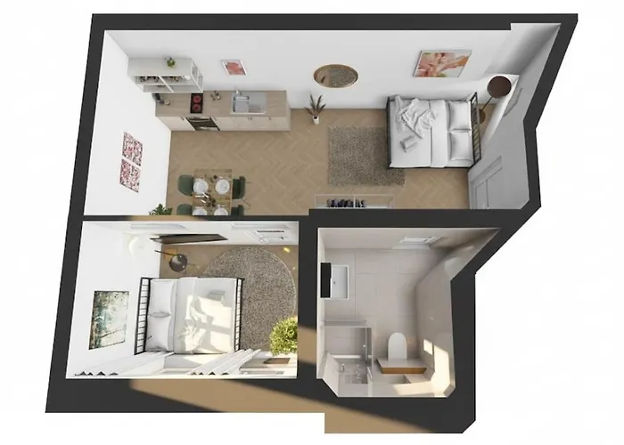 Modernes Studio-apartment - T5 Apartamento